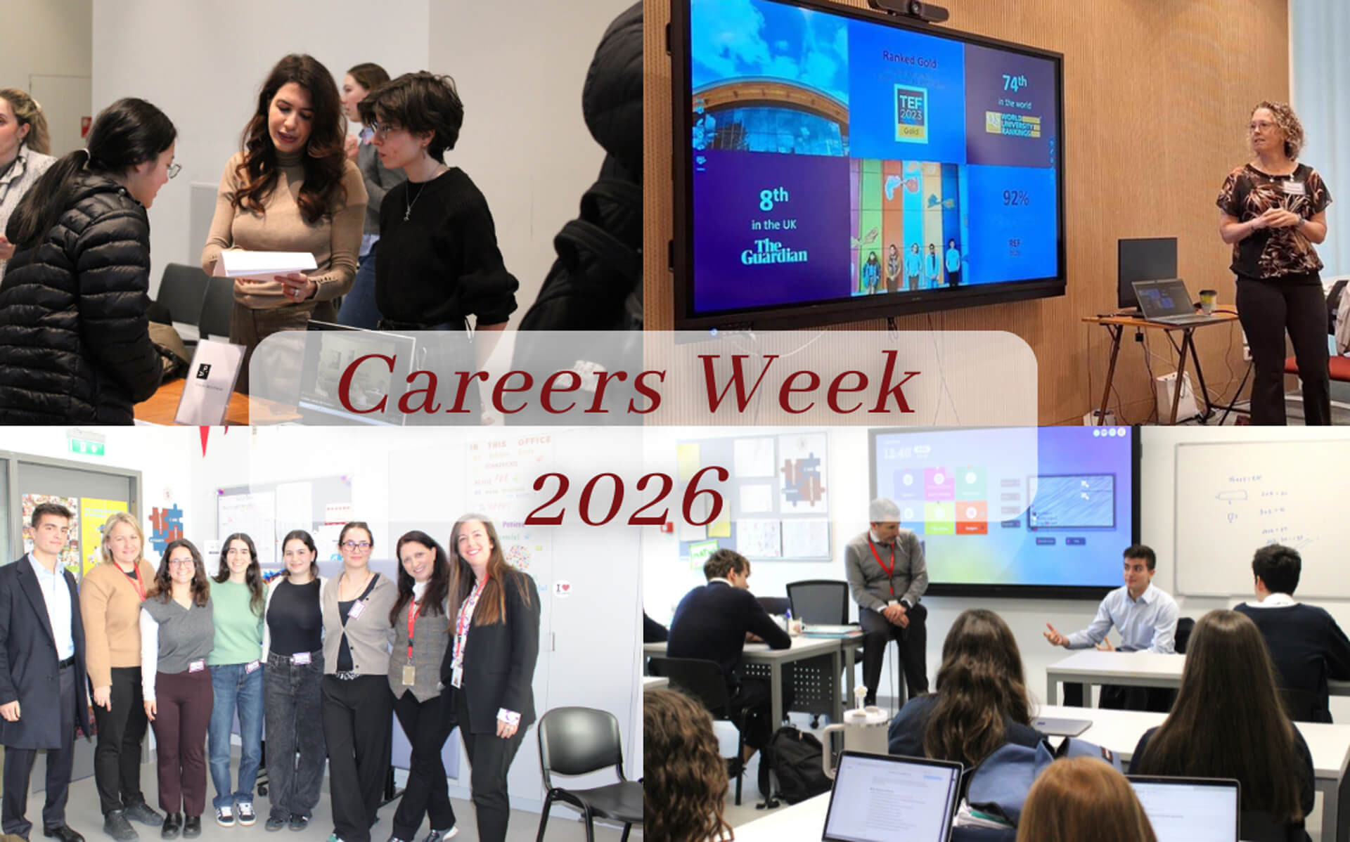 Kicking Off Careers Month 2026 in the Upper School: Learning from Experience